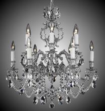 American Brass & Crystal CH9552-A-21S-ST - 12 Light Chandelier